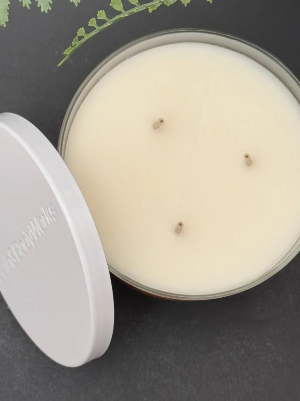 BBW Pink Peach Blossom Bath & Body Works 3 Wick Candle